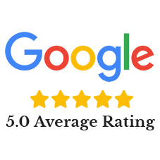 5 Stars on Google Reviews