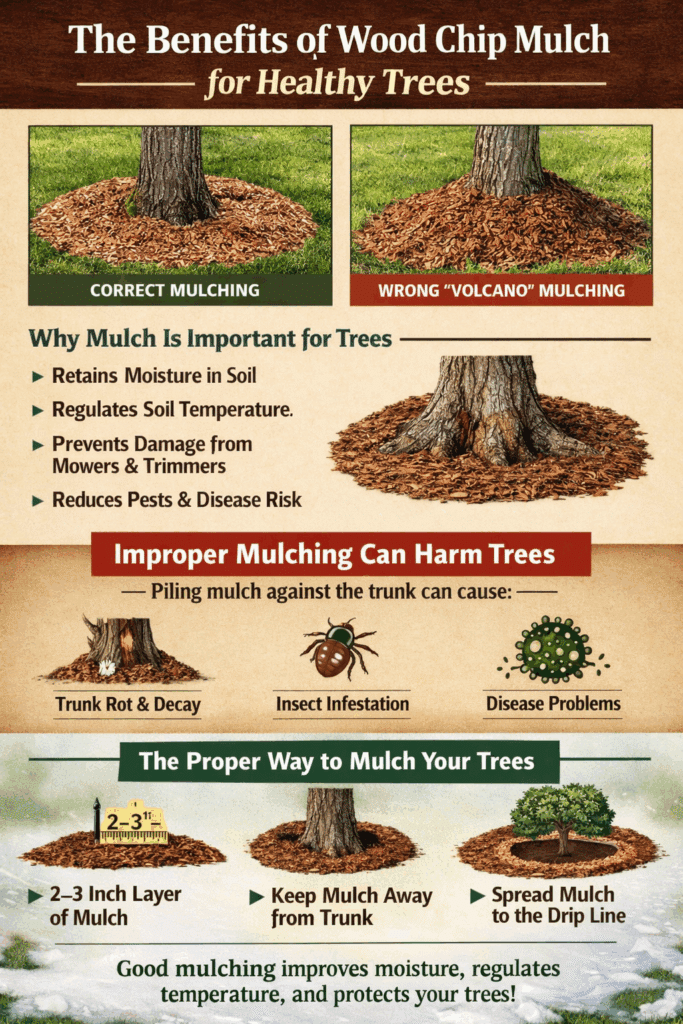 Benefits of Wood Chip Mulch